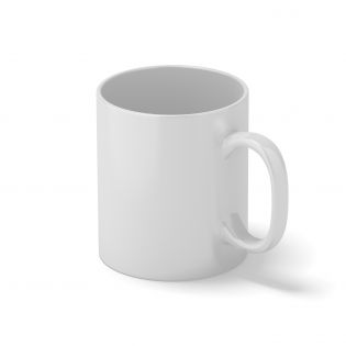 Mug en céramique blanc personnalisé avec Texte et Photo · Cadeau pratique pour amateur de café