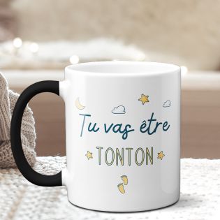 Mug Magique "tu vas être tonton" - 33 cl, céramique - Imprimé en France