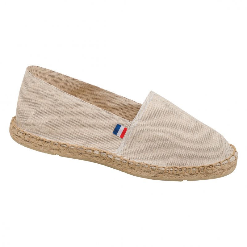Espadrilles mixtes personnalisables avec broderie | Beige Espadrilles mixtes personnalisables avec broderie | Beige