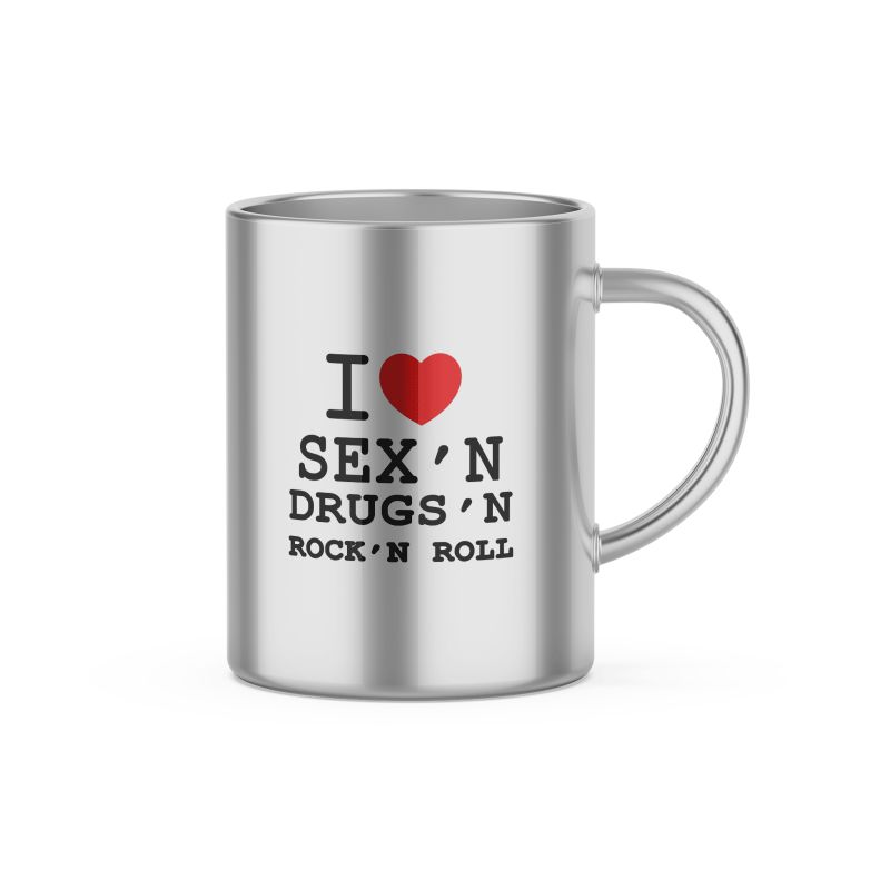 Tasse à café double paroi en inox personnalisable avec texte, photo et logo · 20 cl Tasse à café double paroi en inox personnalisable avec texte, photo et logo · 20 cl