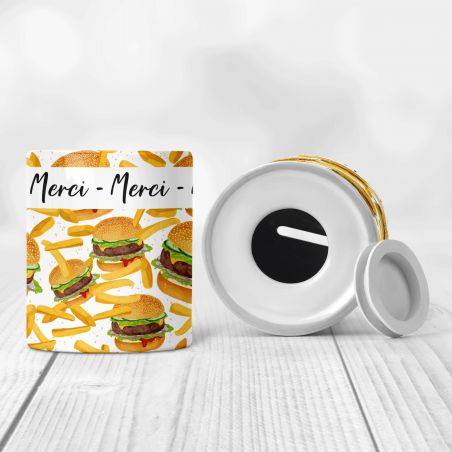 Tirelire pourboire - Tips - restaurant Burger
