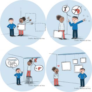Pack Cimaise Complet 1m Classic J avec Tiges - Accrochage cadres et tableaux | Blanc Laqué
