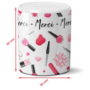 Tirelire pourboire - Onglerie - Nails shop - Manucure