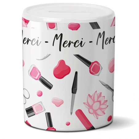 Tirelire pourboire - Onglerie - Nails shop - Manucure