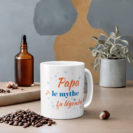 Mug en céramique Papa La légende - Céramique, 33 cl