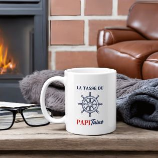 Mug en céramique la Tasse du Papitaine - Céramique, 33 cl