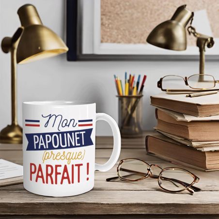 Mug humour Bonne humeur du matin - Ta gueule - Idée cadeau rigolo pour anniversaire - Tasse couple originale Noël 