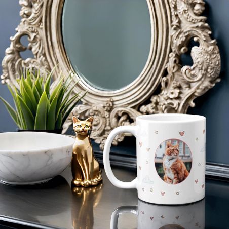 Personalized Mug Text & Photo | Cat lover