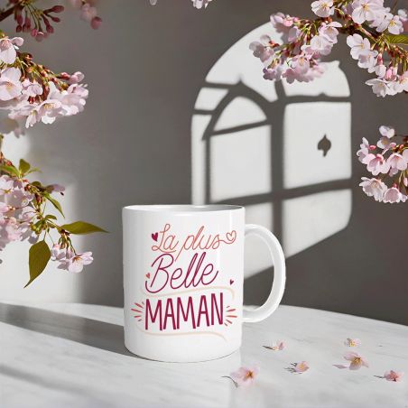 Mug en céramique La Plus Belle Maman - 33 cl, Céramique - Imprimé en France