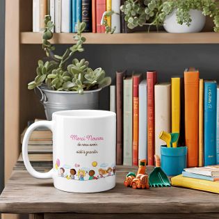 Mug en céramique Merci Nounou - Céramique, 33 cl