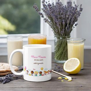 Mug en céramique Merci Nounou - Céramique, 33 cl
