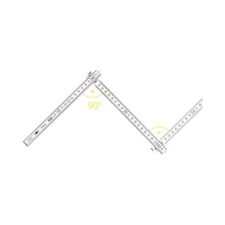 Customizable 2 meter folding carpenter's measuring tape · Dad gift idea