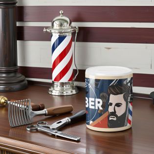 Tirelire pourboire - Tips - Barber shop - Salon de coiffure masculin, barbier