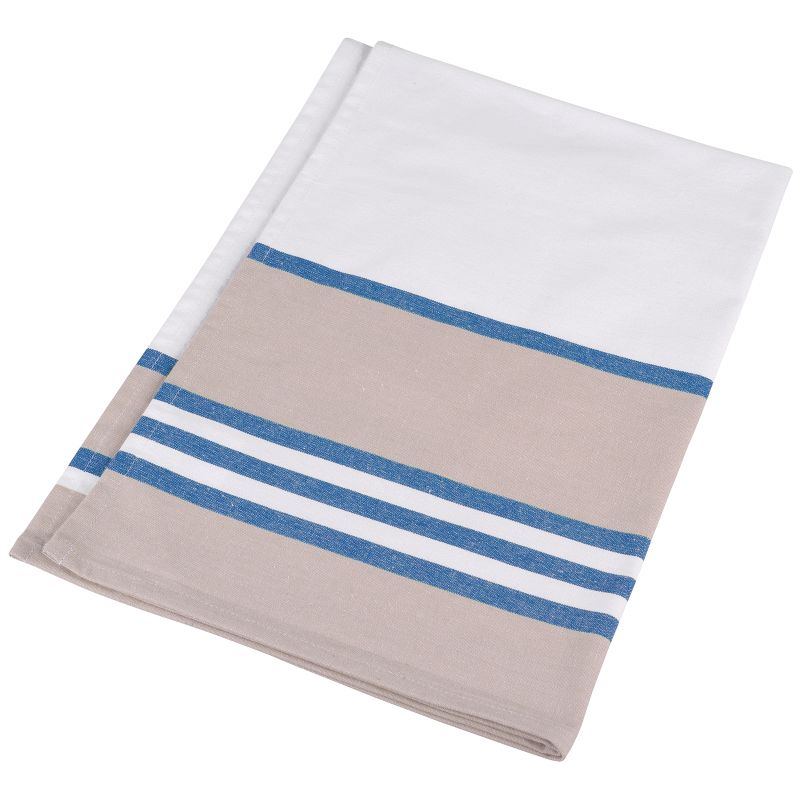 Torchon de cuisine personnalisé | Rayures Bleues Torchon de cuisine personnalisé | Rayures Bleues