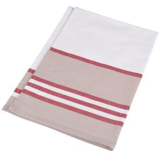 Torchon de cuisine | Rayures Rouges
