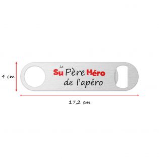 Décapsuleur SuPèreHéro de l'apéro