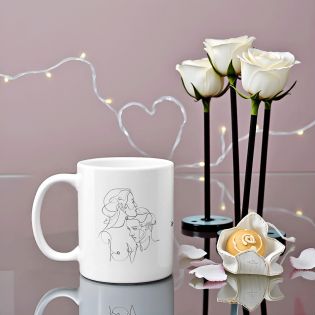 Mug en céramique Il n'y a que Toi qui rime avec Moi , Couple femmes- 33 cl, Céramique - Imprimé en France