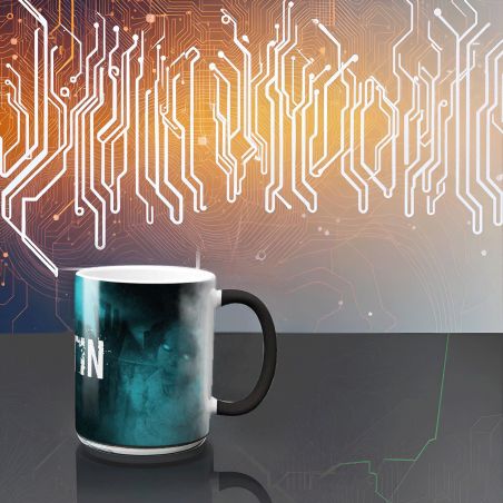 Mug magique thermo réactif personnalisé · Possédé - 33 cl, Céramique - Imprimé en France