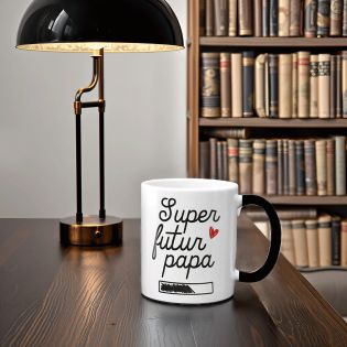 Tasse magique thermoréactive modèle Annonce Grossesse pour Futur Papa Personnalisée