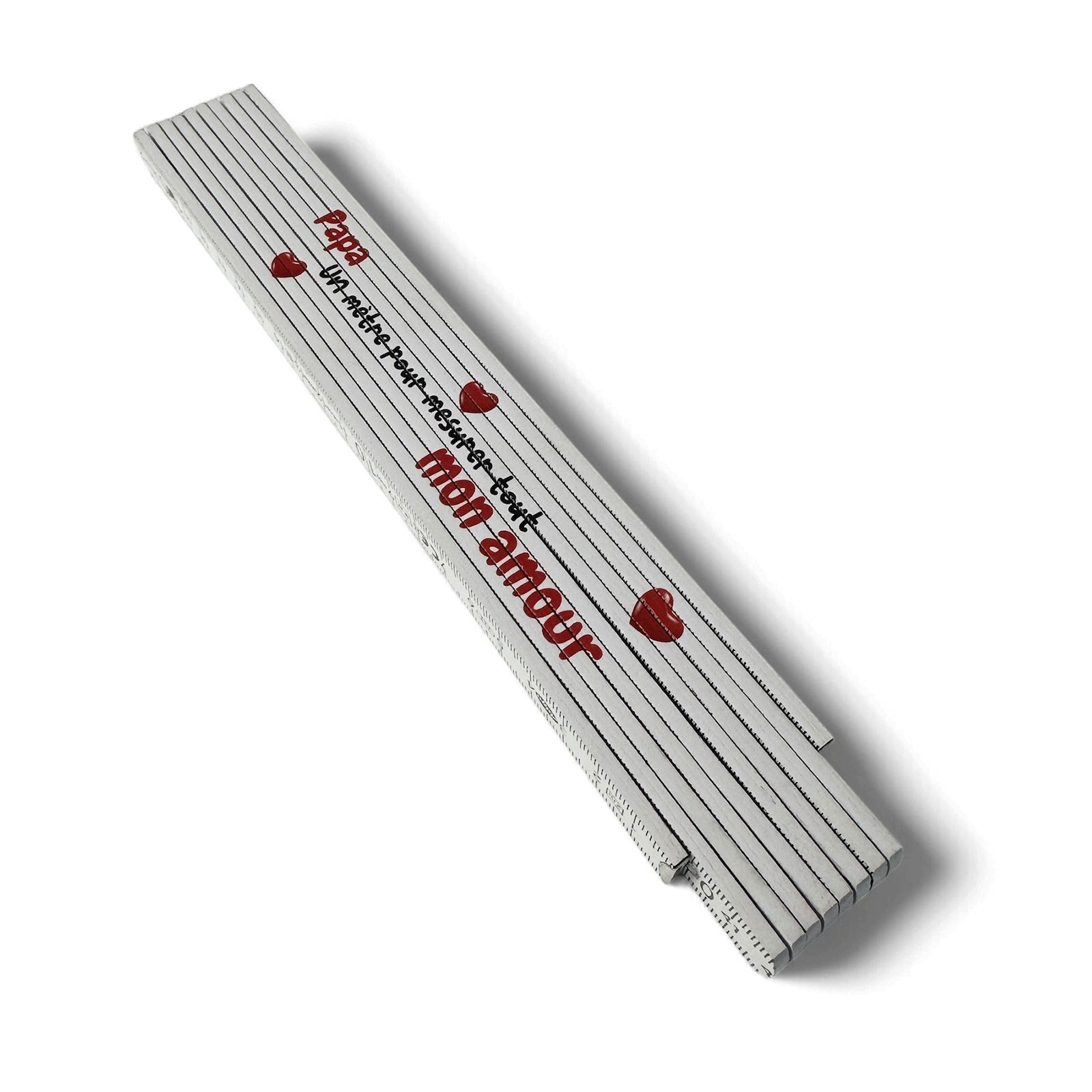copy ofCustomizable 2 meter folding carpenter's measuring tape · Dad gift idea