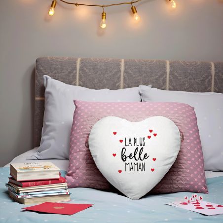 Personalized Mother's Day cushion | Heart