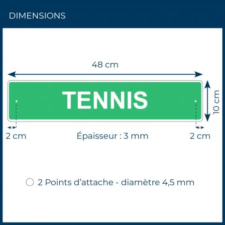 copy ofPanneau de signalisation pour camping "ACCUEIL"