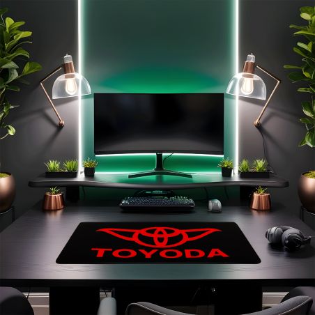 copy ofcopy ofTapis de Souris Gamer XL – "The Dark Side" – 26x38.5 cm, Ultra Fin, Antidérapant, Tissu Imprimé Haute Définiti