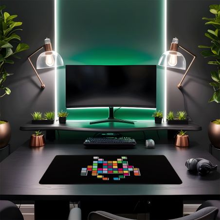 copy ofTapis de Souris Gamer XL – "TOYODA" – 26x38.5 cm, Noir, Tissu HD, Antidérapant, Ultra Fin – Tapis Souris Ergonomique po