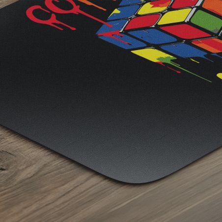 copy ofTapis de Souris Gamer XL – "SPACE INVADERS" – 26x38.5 cm, Tissu HD, Noir, Antidérapant et Ultra Fin – Tapis Souris Ergo