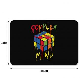 copy ofTapis de Souris Gamer XL – "SPACE INVADERS" – 26x38.5 cm, Tissu HD, Noir, Antidérapant et Ultra Fin – Tapis Souris Ergo