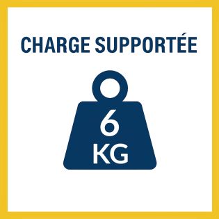 Kit 6 kg fixation Miroir/dibond