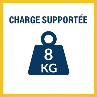 Kit 8 kg fixation Miroir/dibond