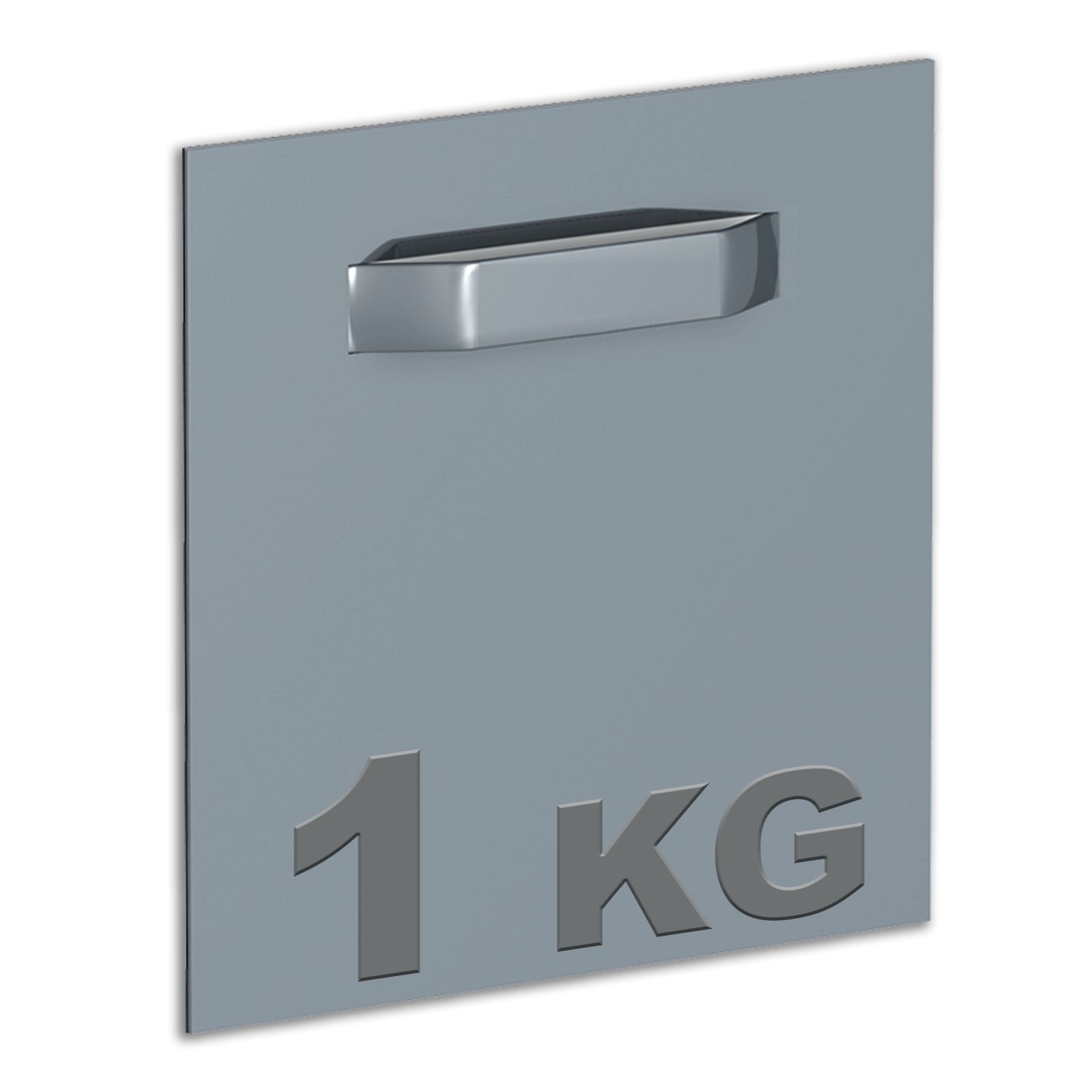Attache adhésive Dibond 45x45 mm : max 1kg