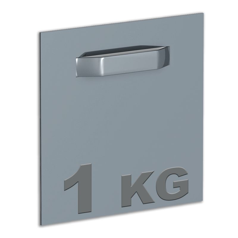 Attache adhésive Dibond 45x45 mm : max 1kg Attache adhésive Dibond 45x45 mm : max 1kg