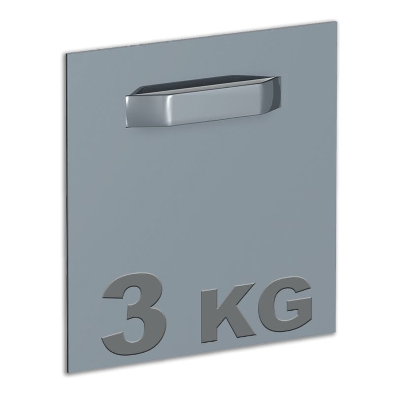 Attache Dibond 70 x 70 mm : max 3 kg Attache Dibond 70 x 70 mm : max 3 kg