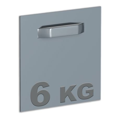 Attache Dibond 100 x 100 mm : max 6 kg
