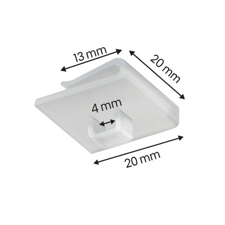 Lot de 100 clips crochet faux plafond parallèle