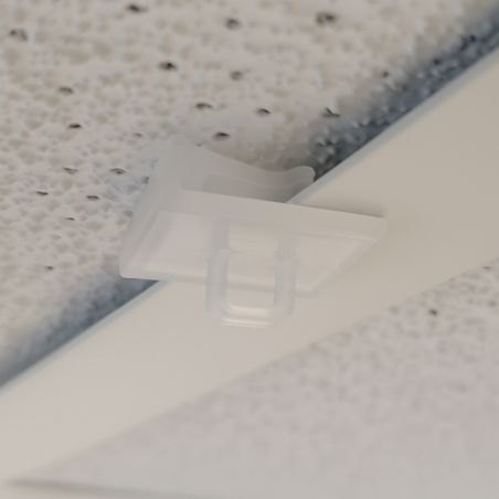 Lot de 100 clips crochet faux plafond parallèle