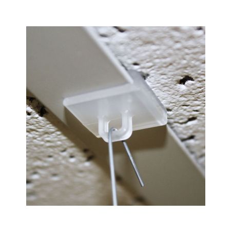 Lot de 100 clips crochet faux plafond parallèle