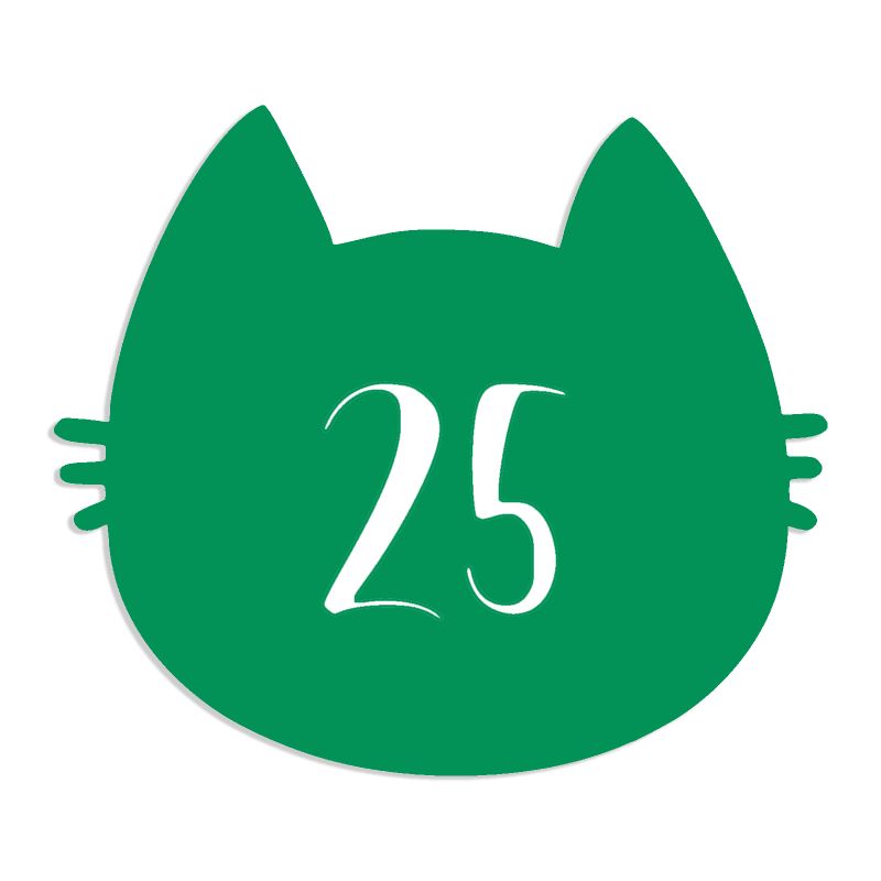 Numéro fantaisie personnalisable pour boite aux lettres couleur vert pomme chiffres blancs - Modèle Chat Numéro fantaisie personnalisable pour boite aux lettres couleur vert pomme chiffres blancs - Modèle Chat