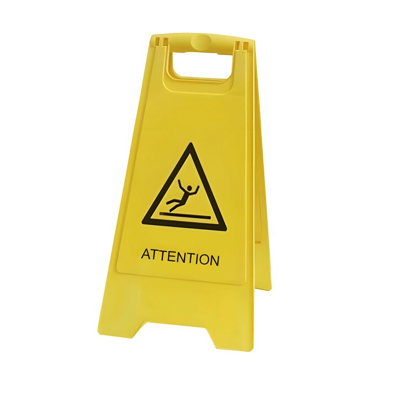 Panneau de signalisation sol glissant - Chevalet jaune signalisation sol glissant Panneau de signalisation sol glissant - Chevalet jaune signalisation sol glissant