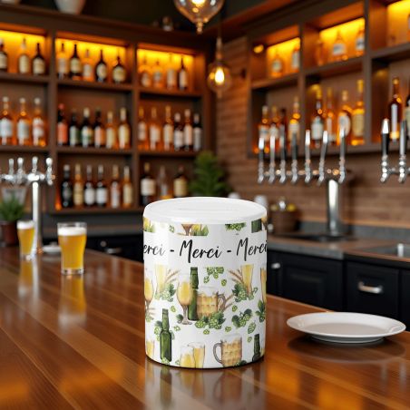 copy ofcopy ofcopy ofcopy ofcopy ofTirelire pourboire - Tips - Motifs Chinois - Restaurant Chinois