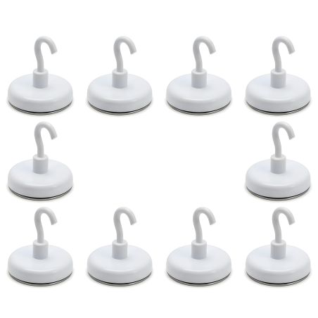 Lot de 10 Crochets magnétiques