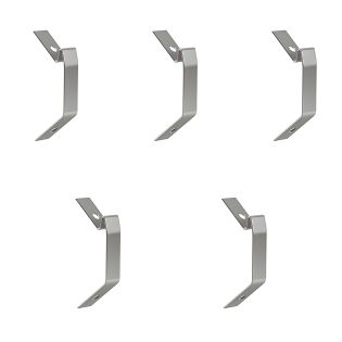 Lot de 5 crochets à ressort coulissant compatible tige 3 mm - Crochet tige décoration murale