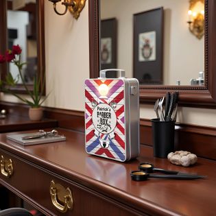 Boîte de rangement pour tondeuse et accessoires· Idée cadeau personnalisé pour Anniversaire homme ou Fête des pères