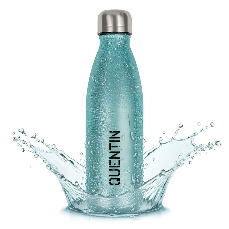 Bouteille isotherme personnalisable 500 ml | Menthe à paillettes Bouteille isotherme personnalisable 500 ml | Menthe à paillettes