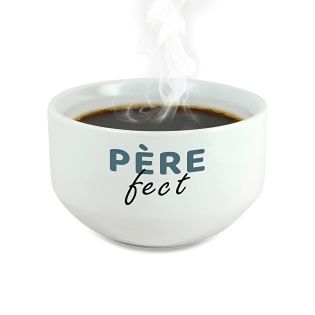 Bol petit-déjeuner personnalisable "Père-fect" – Cadeau original fête des pères avec message et symbole