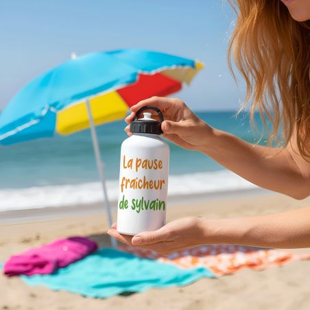Personalized 50cl aluminum bottle | Freshness Break