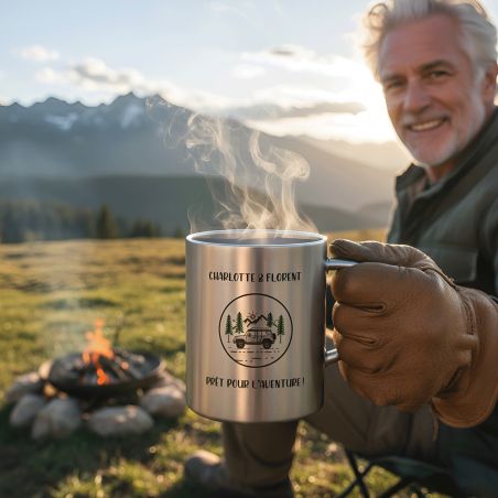 Mug Inox Camping Life