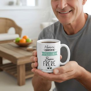 mugs et tasses à café : Mug personnalisable en céramique - objet personnalisable - Meilleur Beau Frère
